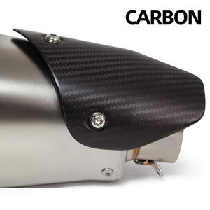 Silenciador de <span class=keywords><strong>Escape</strong></span> Universal para Motocicleta 60MM AT2 con Punta de Carbono y DB Killer para CBR650R GSXR750 MT09 <span class=keywords><strong>Z900</strong></span> - Product Image 5