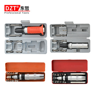 Jeu de tournevis à chocs professionnels Dzt, 13 pièces, acier au chrome-vanadium, qualité industrielle, embouts magnétiques avec étui de rangement - Product Image 4