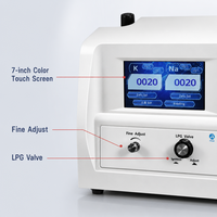 Aoda FP6430 Flame Photometer Professional 3-Channel K Na Li Lab Analyzer With 7-Inch Touch Screen High Precision