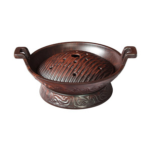 Plato hondo redondo de melamina para uso en hoteles y restaurantes con diseño rústico, color sólido, número de pieza 92015 7 - Product Image 5