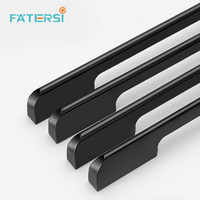 Poignée de porte roulante en aluminium durable et contemporaine, poignée de porte à grille, poignée de meuble minimaliste nordique, poignée de tirage de porte