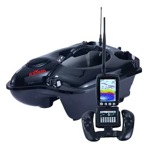 ボートマンファイター餌ボート (BL-Pro) とGPS SONAR RC 500m距離自動ナビゲーション鯉釣り餌ボート