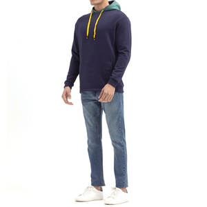 เสื้อฮู้ดดี้ผู้ชายแฟชั่นใหม่ล่าสุด แบรนด์โลโก้สั่งทำ เสื้อฮู้ดดี้ลำลองสำหรับผู้ชาย สกรีนโลโก้ตามสั่ง พิมพ์ลายตามสั่ง - Product Image 3