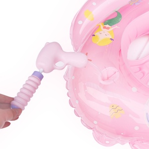 Bouée de natation gonflable en PVC pour enfants avec siège de sécurité et pistolet à eau pour piscines - Product Image 5