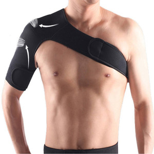Großhandel OEM Elastic Shoulder Protector Brace für Gelenks ch merzen Verletzung Benutzer definierte verstellbare Gewichtheben Schulter stütz gürtel - Product Image 6
