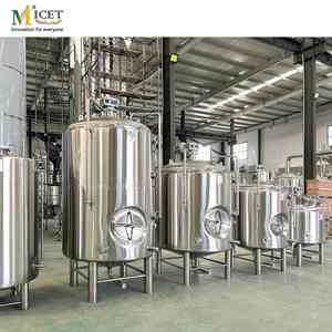 400L 800L 1000L ถังผสมความเร็วตัวแปรผสมเครื่องดื่มทําน้ําตาลสารเติมแต่งถังผสม Kombucha ชาสมุนไพรถังขาย - Product Image 2