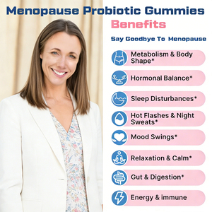Gommose per il Supporto alla Menopausa Certificate GMP con Black Cohosh, Isoflavoni di Soia ed Estratto di Trifoglio Rosso per l'Equilibrio Ormonale Femminile - Product Image 5