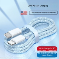 Cable de Carga Rápida PD a Tipo C de 60W, 1M, 2M, 1.5M, Cable de Datos para iPhone 15, 16, 17 Pro Max, Samsung, Xiaomi