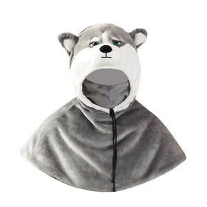 Khăn Choàng Sang Trọng Mũ Hình Động Vật Lái Xe Chống Bụi Chống Gió Có Bảo Vệ Mặt Mũ Thú Nhồi Bông Mới Sáng Tạo Mũ Ấm Áp Mùa Đông - Product Image 1