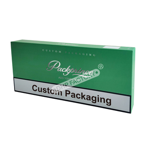 Cajas de Cigarrillos Vacías Personalizadas con Logotipo Impreso, Estuche Rígido con Tapa Abatible, Caja de Embalaje para 10 Paquetes de Cigarrillos Slim - Product Image 6