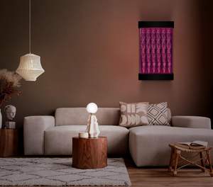 แผงไฟ LED 35 "x 20" แผงไฟ LED อเนกประสงค์ติดผนังทรงกลมทำจากอะคริลิคทันสมัยสำหรับงานแต่งงาน - Product Image 6