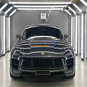 كابينة تغليف سيارات مصنوعة حسب الطلب من الألومنيوم، محطة عناية بالسيارات، إضاءة عالية السطوع لورشة السيارات، نفق إضاءة - Product Image 2