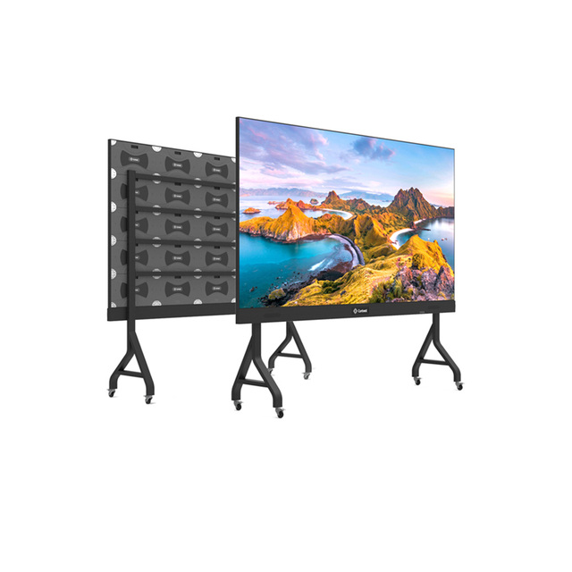P0.9 P1.2 P1.5 P1.8 Cob Interactive Touch Mobile LED Video Wall Mount Smart Digital LED Screen Display for Conference