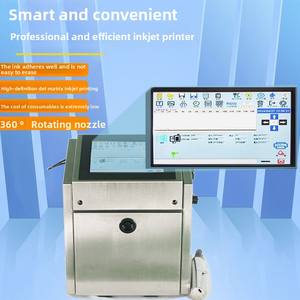 W900 Fully Automatic Intelligent Small Character Inkjet Printer Quick-Drying Production Date <strong>Coding</strong> <strong>Machine</strong> New Packaging Inkjet - Product Image 2