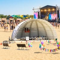 Scène modulaire en alliage d'aluminium de 750 kg, 1,22 m x 2,44 m, structure carrée à connexion par goupilles pour les expositions