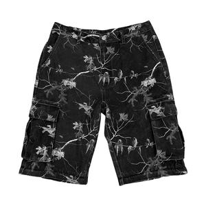 TOPSHOW Custom Full Digital Print Real Tree Camouflage Jorts Hunting Oversized <b>3</b>/<b>4</b> <b>Shorts</b> Canvas Baggy Camo Cargo <b>Shorts</b> <b>for</b> <b>Men</b> - Product Image 1