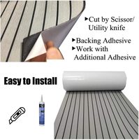 Ocean Sport Anti UV Sea Marine Eva Mousse Faux Teck Feuille Imperméable Antidérapant Synthétique Teck Decking pour Yacht Extérieur Bateau