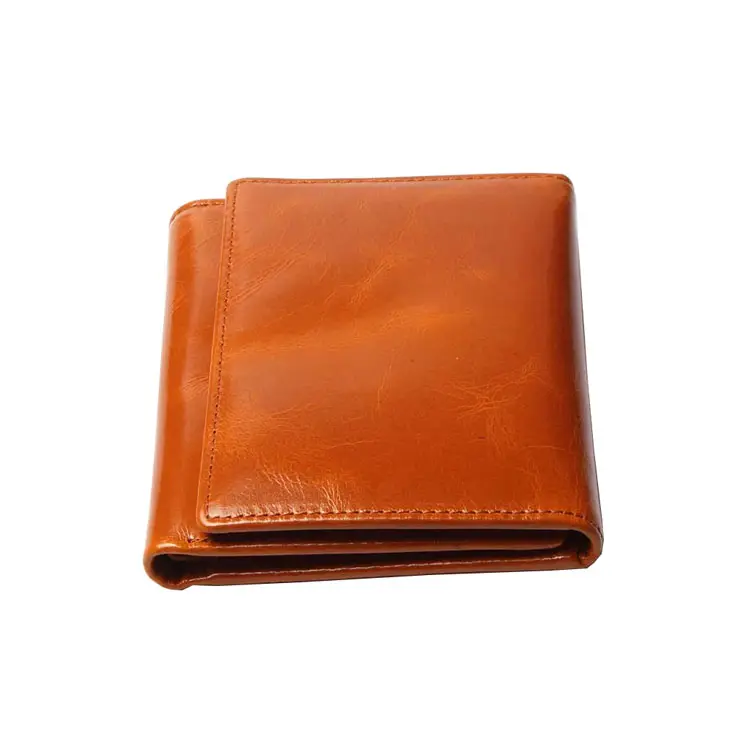 Online-Shopping Benutzer definiertes Logo faltbare kurze Geldbörse Brieftasche für Männer, Großhandel minimalist ische hochwertige PUleather Clutch Brieftasche