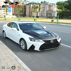 2021 New arrival facelift 2010-2014 IS 250 CONVERSION KIT TO 2015-2017 LEX IS250 body kit for PP MATERIAL