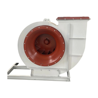 Hochtemperaturbeständiger Kesselabluftventilator, Verstärktes Gehäuse, Rostfrei & Vibrationsresistent, Einstellbares Luftvolumen