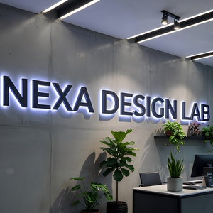Letrero LED Personalizado <span class=keywords><strong>de</strong></span> Fábrica con Letras Metálicas Retroiluminadas para Salón, Gimnasio, Tienda, Stand <span class=keywords><strong>de</strong></span> Exhibición, Decoración <span class=keywords><strong>de</strong></span> Eventos - Product Image 4