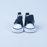 Chaussures de poupée pour elfes, accessoires de jouets miniatures en PVC souple de 5 cm, fixation par scratch, pour poupées BJD 1/6 – Vente chaude