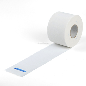Rollo de Papel para Cuello Desechable de 80 Hojas, Suministros Profesionales de <span class=keywords><strong>Peluquería</strong></span>, Protector de Cuello Impermeable, Tiras de Cuello Estándar para Salón - Product Image 2