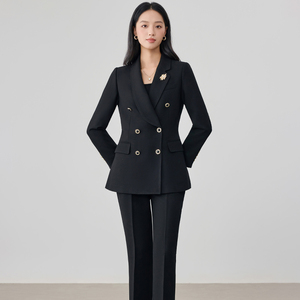Traje Elegante <span class=keywords><strong>de</strong></span> Alta Costura para Mujer, Vestido <span class=keywords><strong>de</strong></span> Presentadora, Nuevo Modelo Otoño-Invierno 2025, Traje <span class=keywords><strong>de</strong></span> Entrevista, Overol con Estilo - Product Image 2