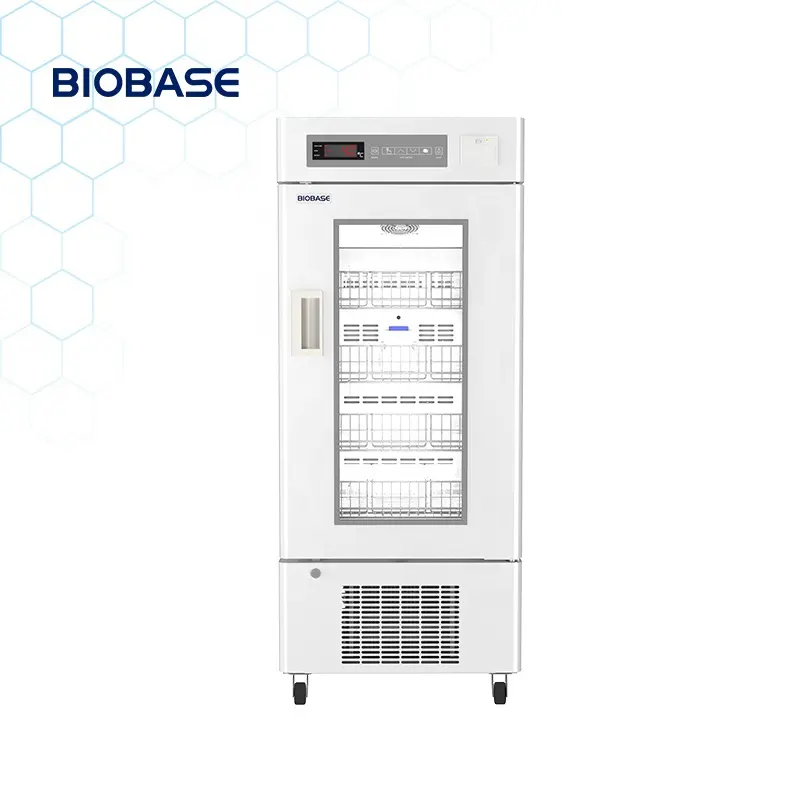 BIOBASE 4 derece kan bankası buzdolabı-tıbbi buzdolabı BBR-4V136 aşı depolama buzdolabı