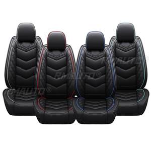 Funda Universal para Asiento de Coche de Cuero PU, Impermeable y Transpirable, Protector de Asientos para la Mayoría de los Coches, Interiores de Coche de Lujo de Alta Gama - Product Image 3