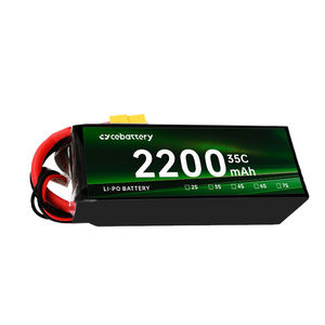 CEBATTERY <span class=keywords><strong>11.1V</strong></span> <span class=keywords><strong>3S</strong></span> 리모트 배터리 30C 35C 리튬 폴리머 <span class=keywords><strong>2200mAh</strong></span> 6S 8S 12S 배터리 팩 드론용 CE 인증 리튬 배터리 - Product Image 1