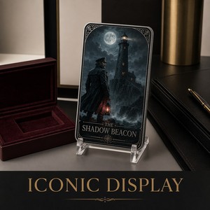 การ์ดสะสมโลหะพรีเมียม พิมพ์ลาย HD คุณภาพสูงบนสแตนเลส สำหรับแฟนและนักสะสมงานศิลปะดาร์กแฟนตาซี - Product Image 4