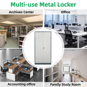 Tủ chìa khóa kim loại chiều cao 1850mm, tủ nhỏ có kệ điều chỉnh tủ thép - Product Image 6