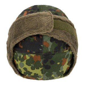 Dairui Winter Tarnmuster Trapper-Mütze Doppelt Verdickte Fleece-Gefütterte Ohrenklappe Winddichte Fliegermütze für Männer Frauen für Jagd Outdoor - Product Image 5