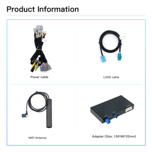 Carabc Android <span class=keywords><strong>Auto</strong></span> Multimédia Sans Fil <span class=keywords><strong>Apple</strong></span> <span class=keywords><strong>CarPlay</strong></span> pour Land Rover Jaguar F-Type / Jaguar XF / XE avec Lecteur DVD Bosch Navigation - Product Image 6