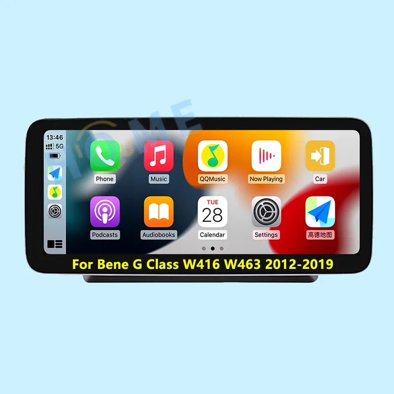 10.25 " / 12.5" Android13ヘッドユニット自動ビデオアップグレードプレーヤーforMercedes Benz G Class W4632012-2019 Wireless CarPlay 4G WIFI