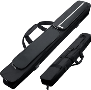 Deenith Carbon Fiber Billiard <b>Pool</b> Snooker <b>Cue</b> Stick with Soft <b>Pool</b> Stick Bag Carry Case 2kg French Billiards - Product Image 1