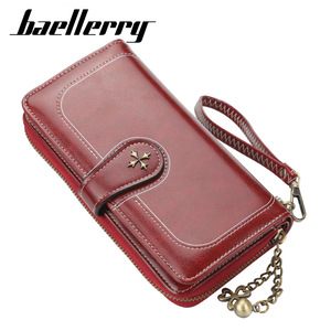 Portefeuille pour femme Baellerry en cuir PU, grande capacité, avec boucle, pour un usage quotidien - Product Image 5