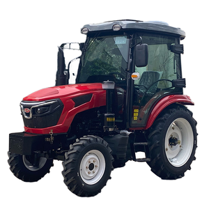 70 PS 4WD PTO Rad traktor für den landwirtschaft lichen Gebrauch 4-Zylinder-Dieselmotor 120 PS Nennleistung mit Frontlader und Bagger lader 2WD Pumpe - Product Image 1