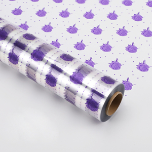 Tùy chỉnh pha lê giấy gói rõ ràng CELLO giấy bóng kính bọc cuộn với trái tim Quà Tặng Giỏ Hoa xử lý cho ngày sinh nhật ngày lễ - Product Image 3