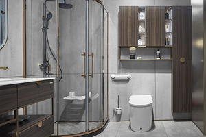 Ensemble de meuble-lavabo flottant de luxe moderne pour appartements et hôtels - Product Image 2