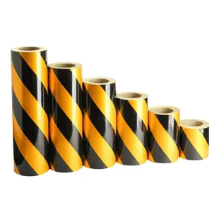 Hochwertiges klebeband zur Warnung vor Gefahren im Fahrspur-Sicherheitsfall Bodenmarkierung