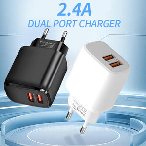 Adaptateur secteur USB double port 2.4A 5v 2a 3a de fabrication OEM, <span class=keywords><strong>chargeur</strong></span> secteur, prise murale britannique, chargeurs pour téléphone portable, charge rapide - Product Image 4