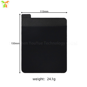 Support de souris mince adhésif élastique, étui de souris auto-adhésif, support de <span class=keywords><strong>chargeur</strong></span> portable, organisateur d'ordinateur portable de voyage - Product Image 6