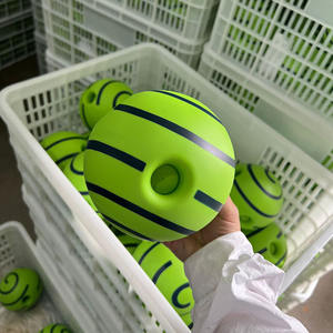 Balle couineuse <span class=keywords><strong>pour</strong></span> <span class=keywords><strong>chien</strong></span> en plastique, <span class=keywords><strong>jouet</strong></span> interactif sonore <span class=keywords><strong>pour</strong></span> animaux de compagnie, <span class=keywords><strong>pour</strong></span> la mastication et l'entraînement dentaire, sans piles - Product Image 4