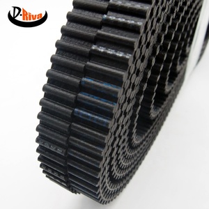 Courroie de distribution synchrone noire GT2/GT3/GT5/MXL/XL/HTD 3m-5m S2m-S5m T5-T10 AT5-AT10 PU OEM GOODLY 160 dents Pas de 1,5 mm - Product Image 1