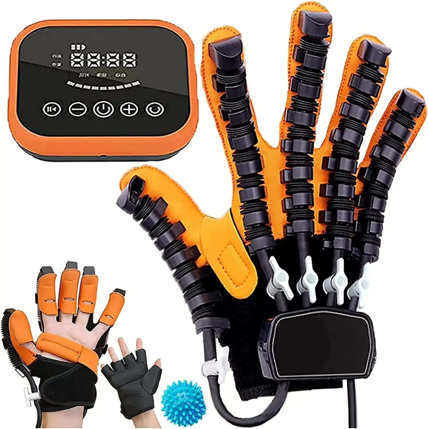 Goedkope Prijs Handfunctie Hemiplegie Vinger Revalidatie Trainer Robot Handschoen Revalidatie Robot Handschoenen Hand Vinger Linkerhand