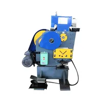 Fabbricazione in cina di alta qualità serie Q35Y Mini Iron Worker idraulico Ironworker punzonatrice e cesoia universale Dlx