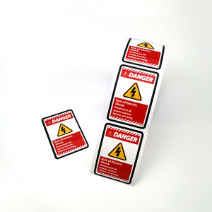 Etiqueta Electrónica Personalizada, Señal <span class=keywords><strong>de</strong></span> Advertencia, Adhesivo <span class=keywords><strong>de</strong></span> Vinilo para Exteriores, Señal <span class=keywords><strong>de</strong></span> Prohibido el Uso <span class=keywords><strong>de</strong></span> Aparatos Eléctricos, para Fines <span class=keywords><strong>de</strong></span> Advertencia - Product Image 4