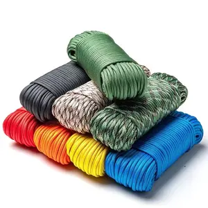 7 Streng Vlecht Survival Para Koord 3Mm 4Mm 5Mm Parachute Cord Polyester Nylon Touw